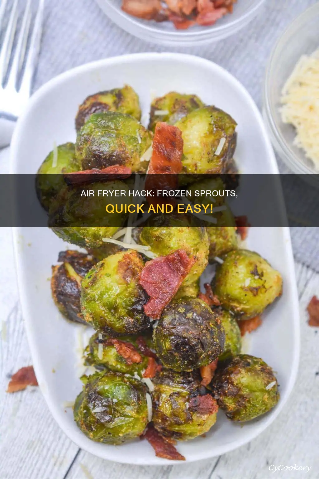 how to cook frozen sprouts in air fryer