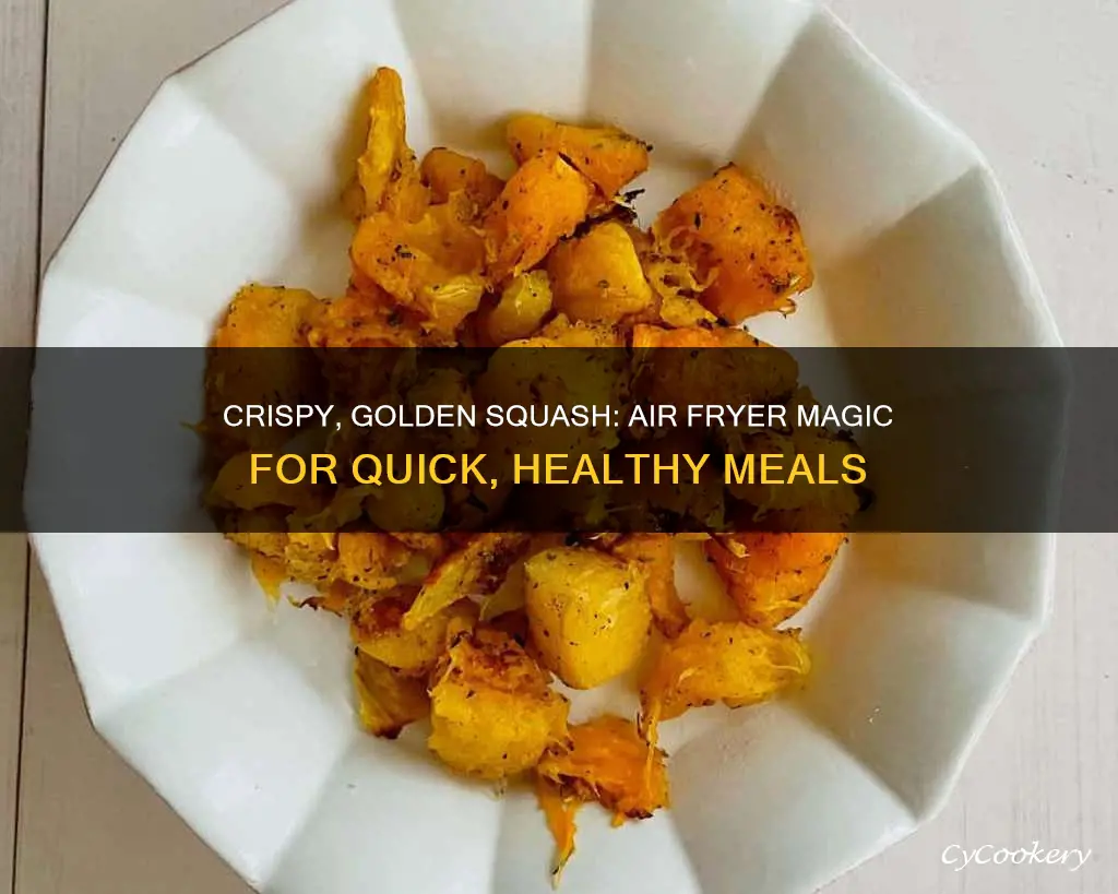 how to cook frozen squash in air fryer