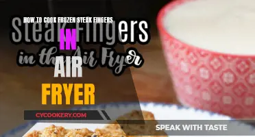 Air Fryer Steak Fingers: Frozen to Crispy Perfection