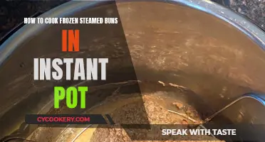 Steaming Steamed Buns: Instant Pot Method for Frozen Treats