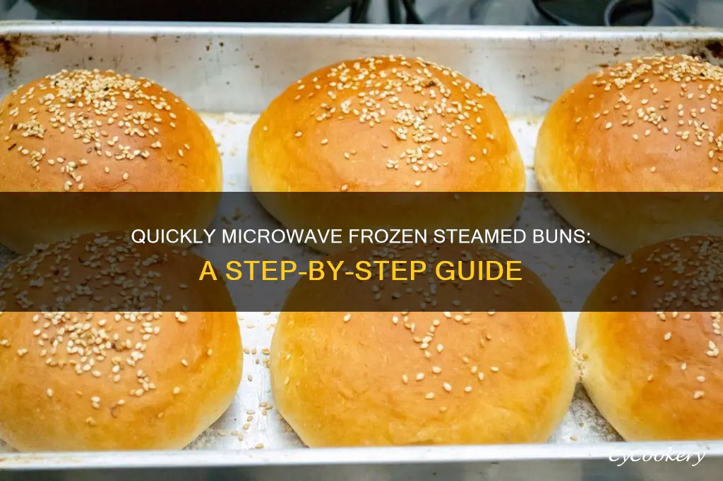 how to cook frozen steamed buns in microwave