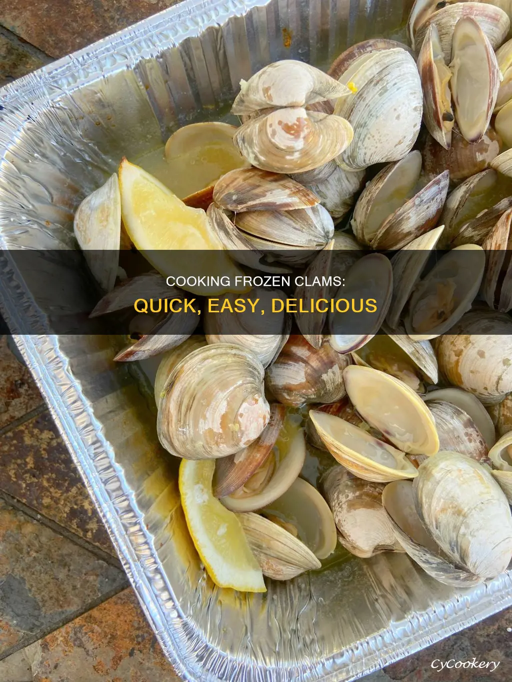 how to cook frozen steamed clams