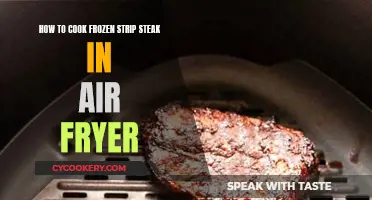 Air Fryer Frozen Strip Steak: Quick and Tasty Cooking Guide