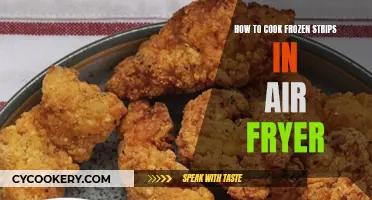 Crispy Frozen Strips: Air Fryer Magic in 10 Minutes