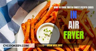 Air Fryer Frozen Sweet Potato Cubes: Quick, Easy Steps