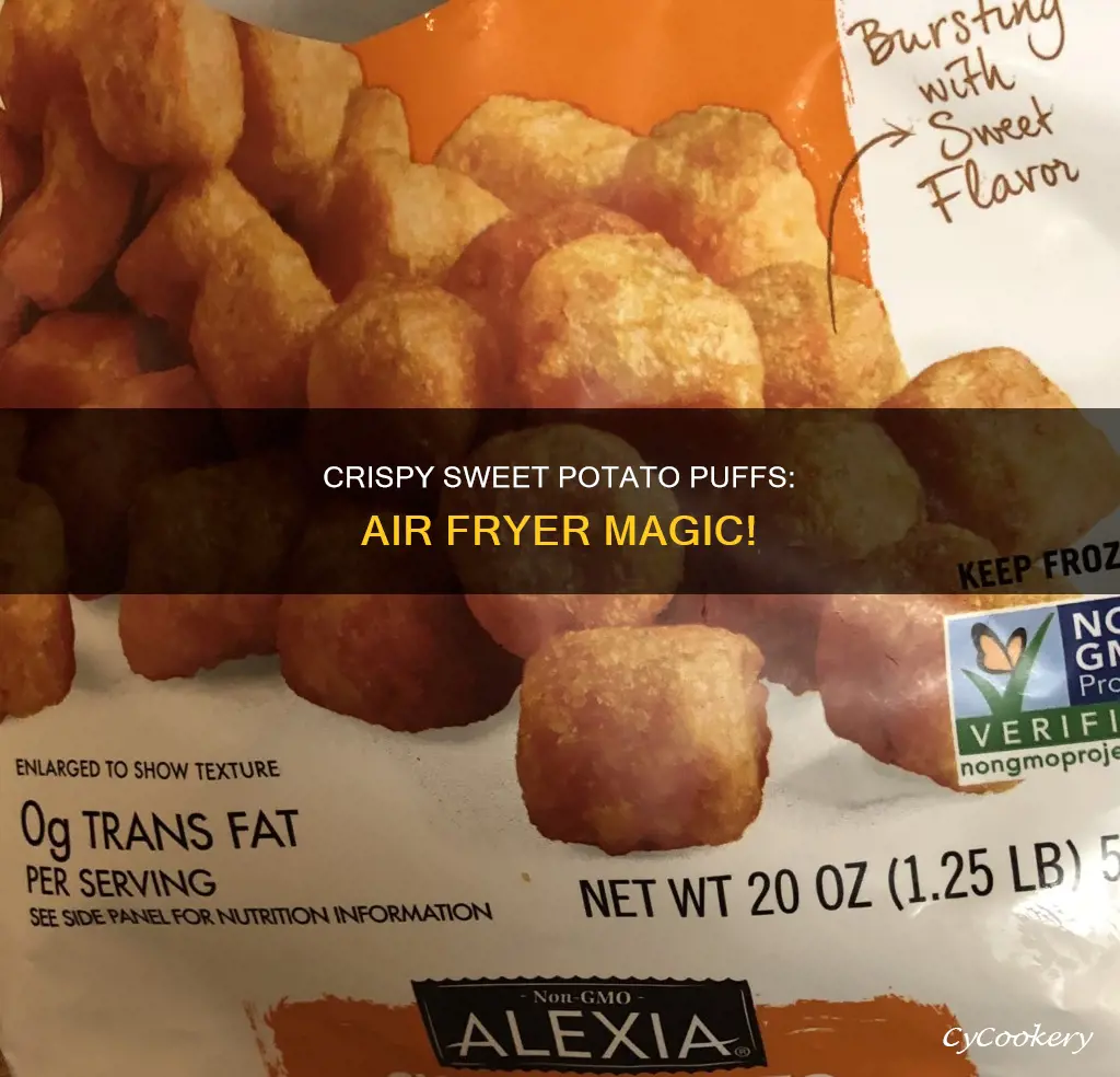 how to cook frozen sweet potato puffs in air fryer