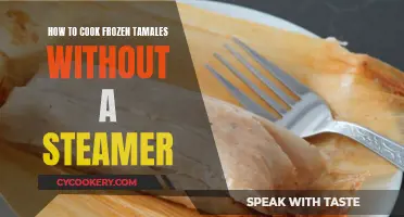 Steam-Free Tamales: Cooking Frozen Tamales Without a Steamer