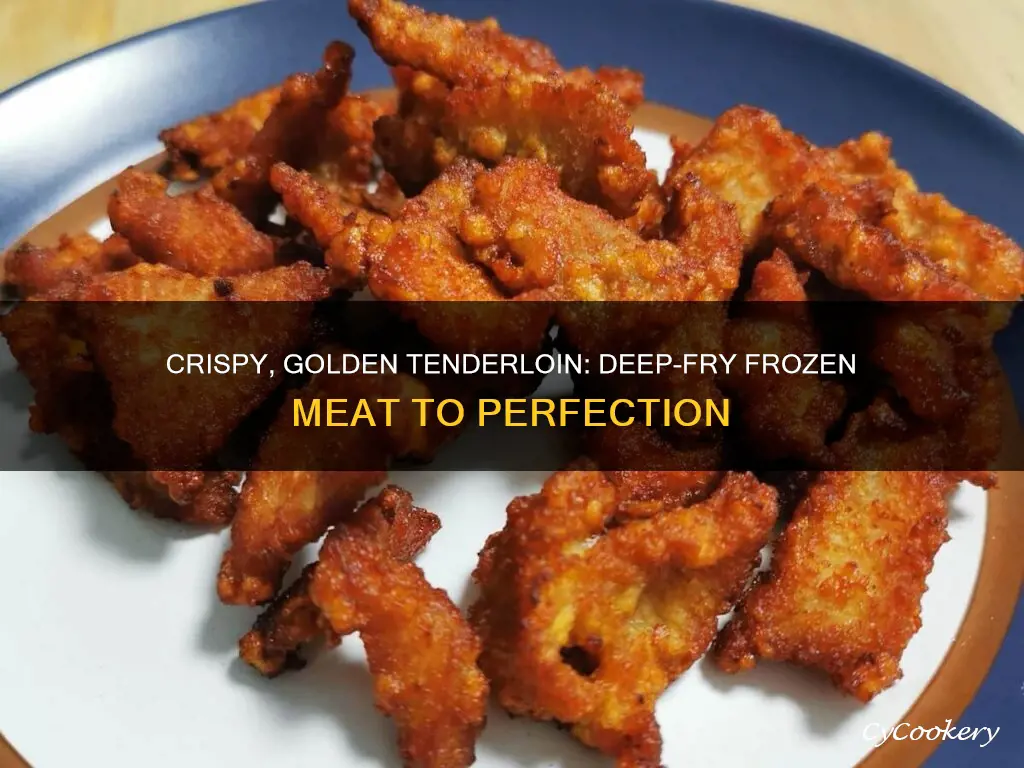 how to cook frozen tenderloin in deep fryer