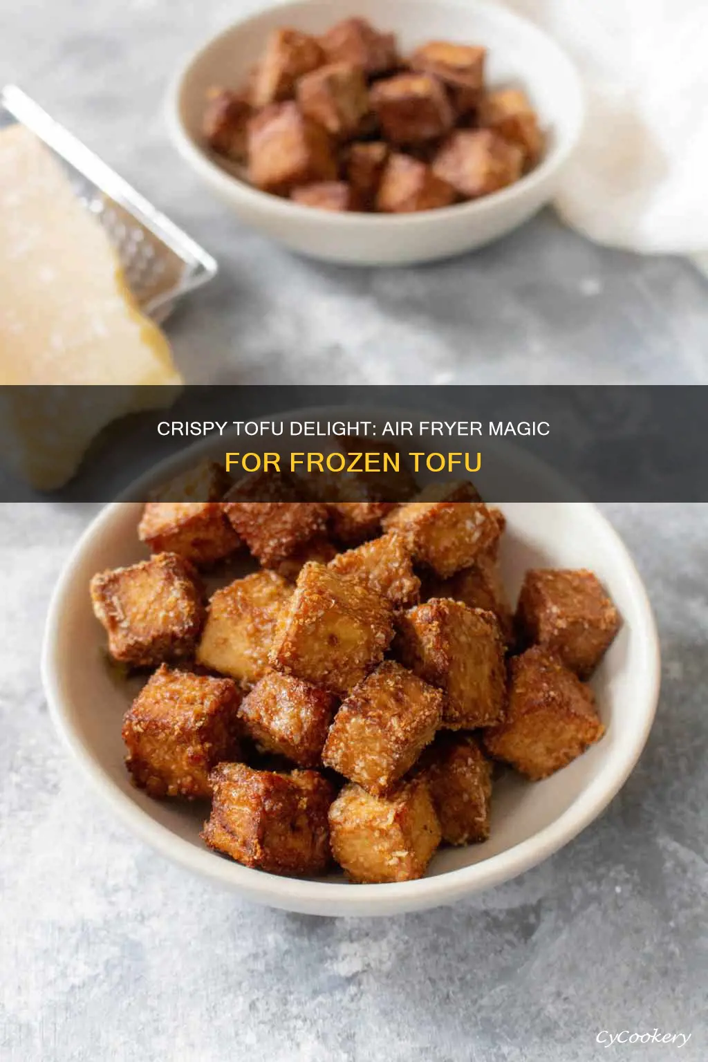 how to cook frozen tofu in air fryer