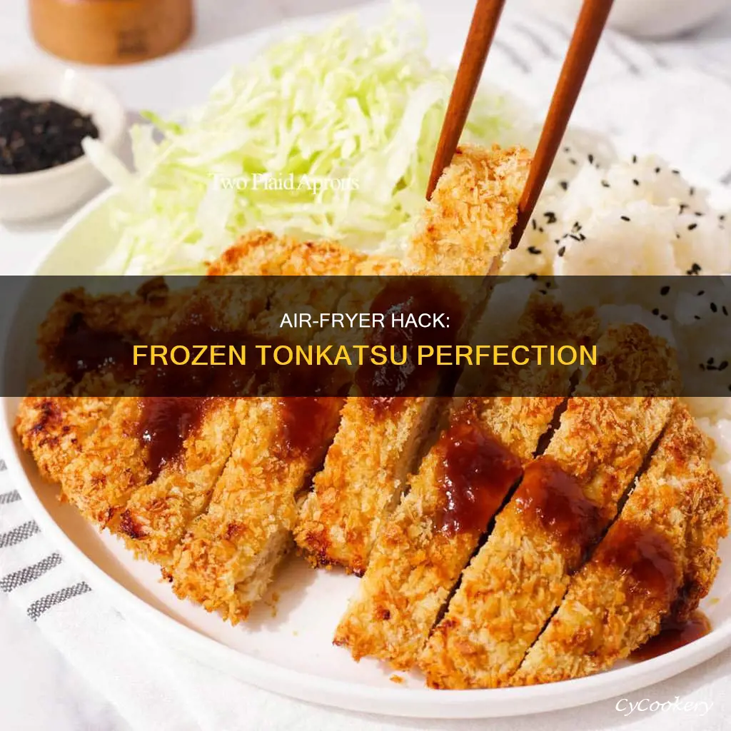 how to cook frozen tonkatsu in air fryer