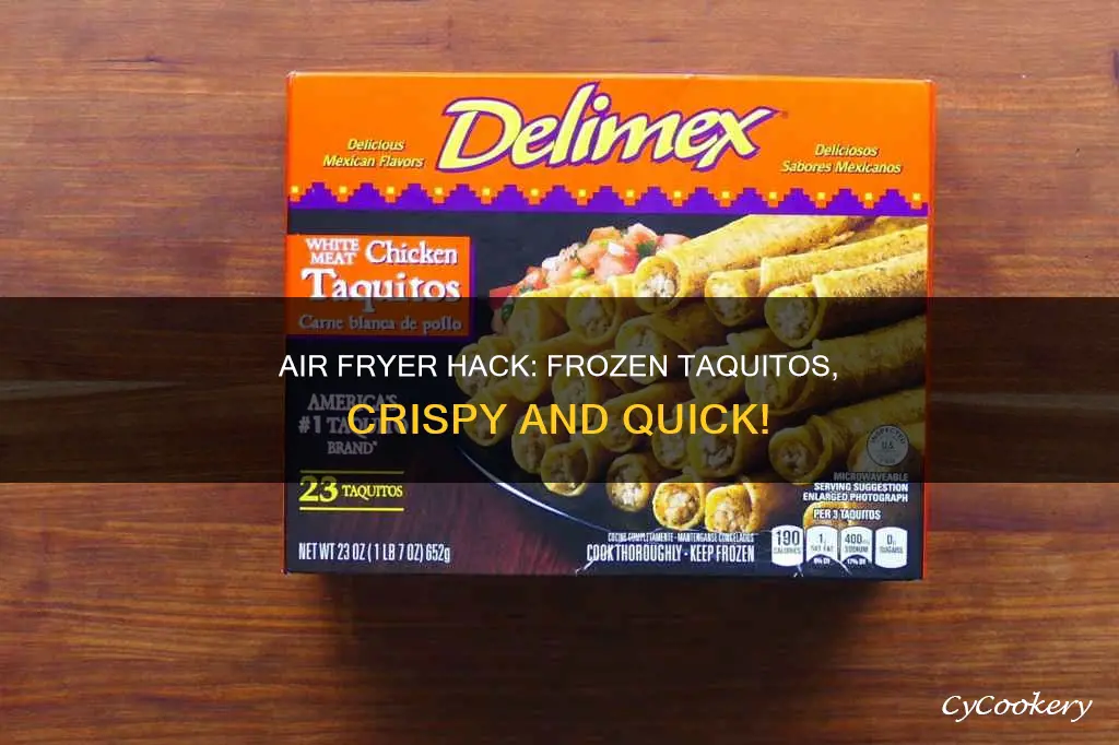 how to cook frozen toquitos air fryer
