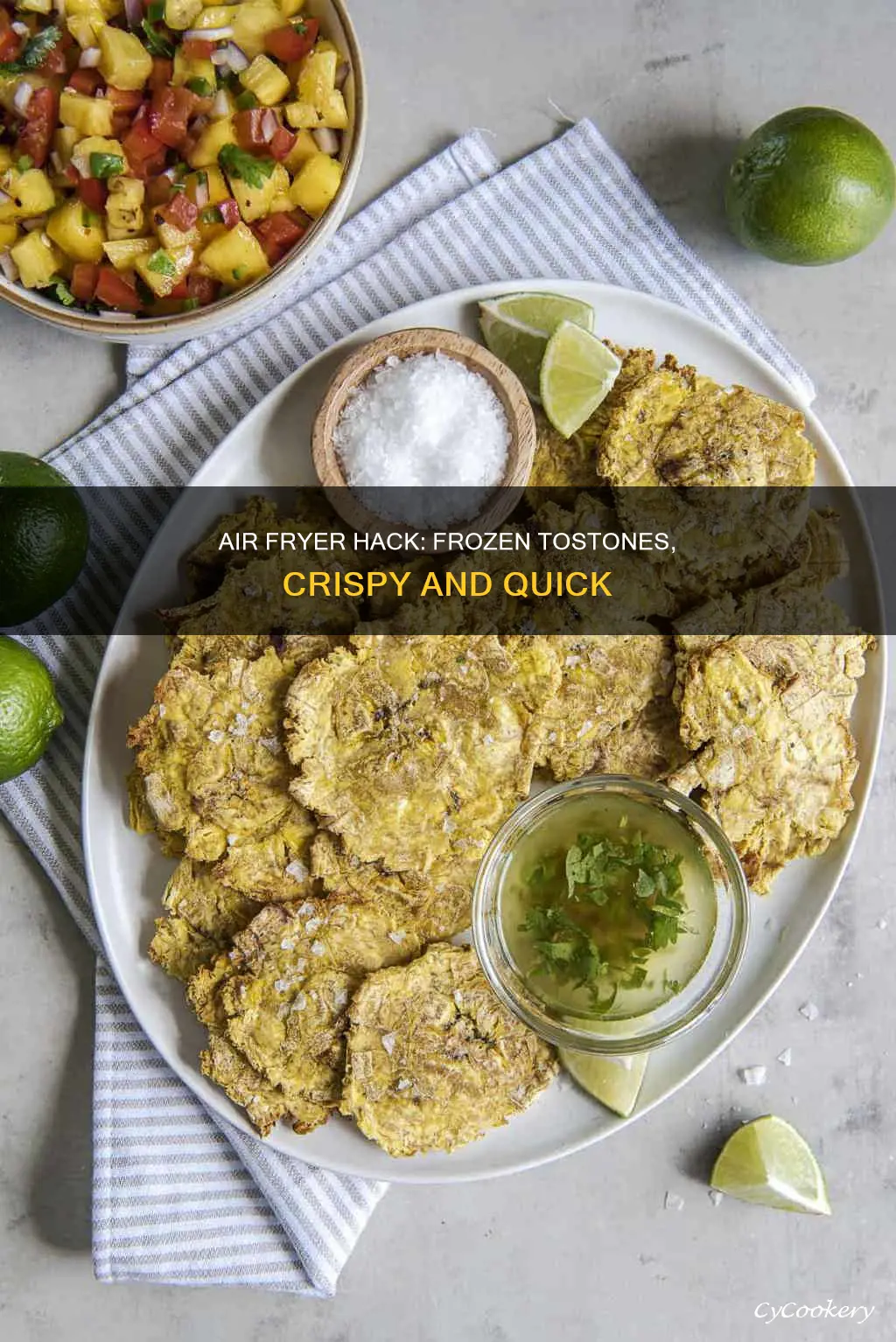 how to cook frozen tostones in air fryer
