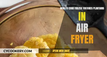 Air Fryer Magic: Perfectly Crispy Tostones from Frozen Plantains