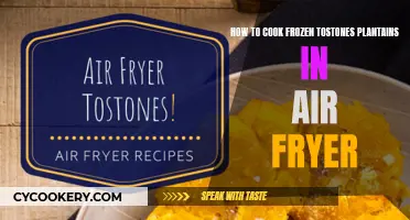 Air Fryer Tostones: Frozen Plantains, Perfectly Crispy!