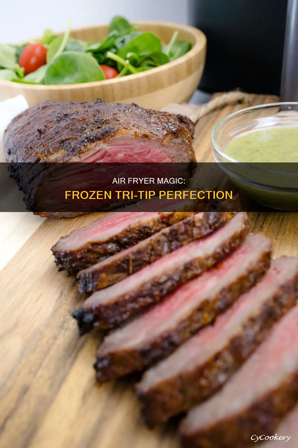 how to cook frozen tri tip in air fryer