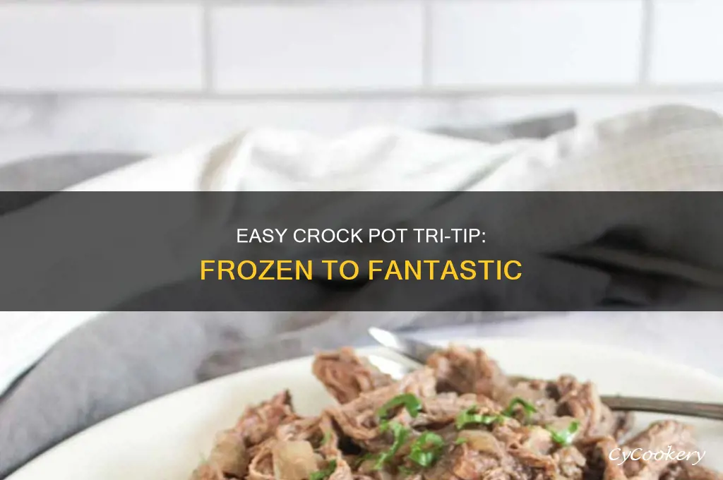 how to cook frozen tri tip in crock pot