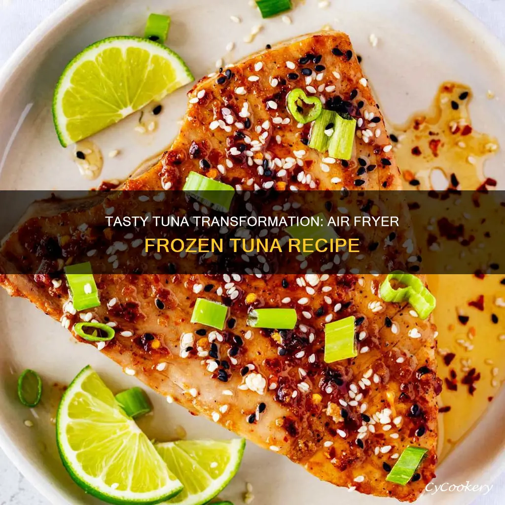 how to cook frozen tuna in air fryer