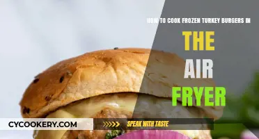 Crispy Frozen Turkey Burgers: Air Fryer Magic in 20 Minutes