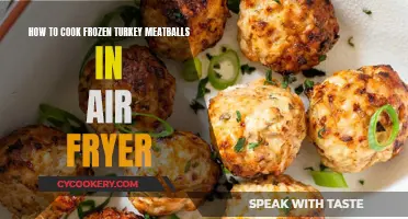 Crispy, Quick-Cooked Turkey Meatballs: Air Fryer Magic!