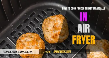 Air Fryer Hack: Frozen Turkey Meatballs