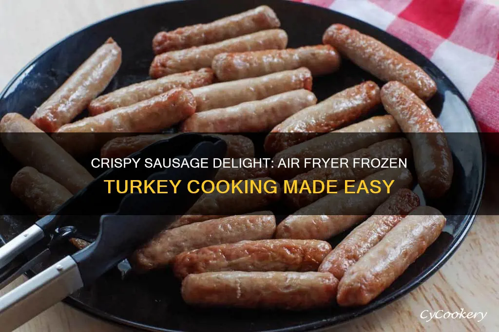 how to cook frozen turkey sausage in air fryer