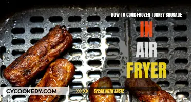 Air-Fryer Magic: Frozen Turkey Sausage, Quick!