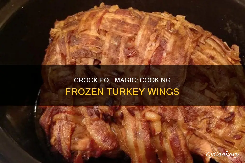how to cook frozen turkey wings in crock pot