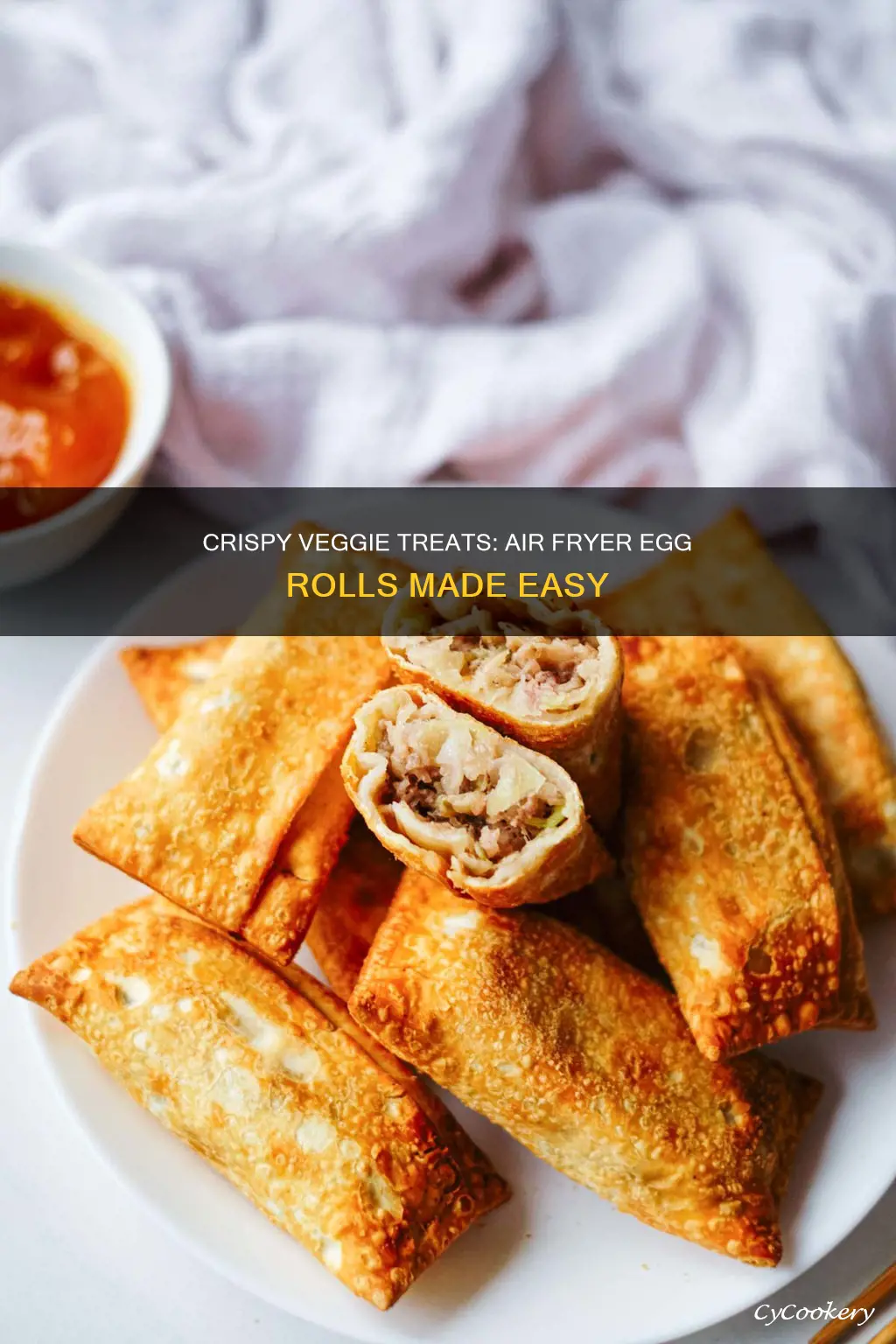 how to cook frozen vegetable egg rolls in air fryer