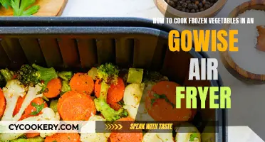 Tasty Veggie Transformation: Cooking Frozen in Your Gowise Air Fryer