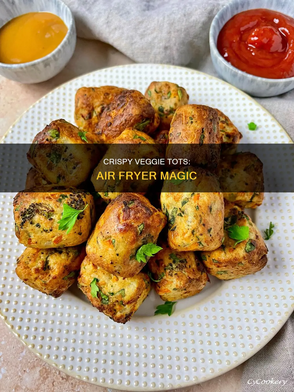 how to cook frozen veggie tots in air fryer