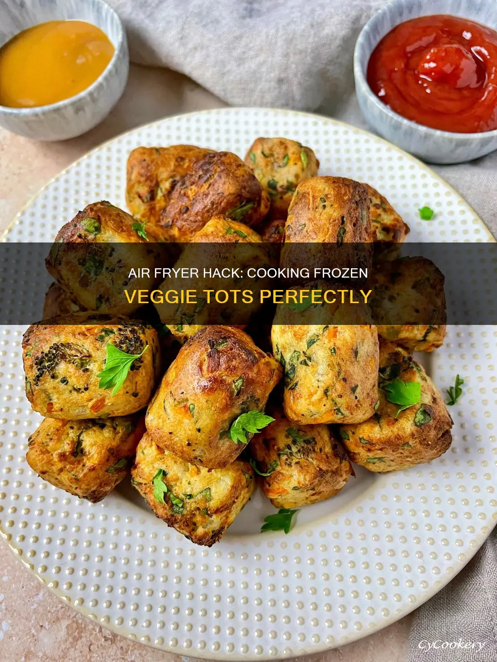 how to cook frozen veggie tots in air fryer