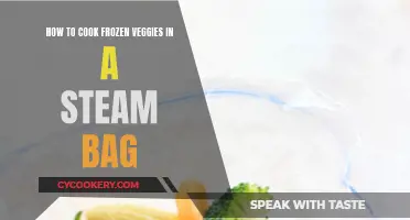 Steaming Veggies: Frozen to Fork-Ready in a Bag