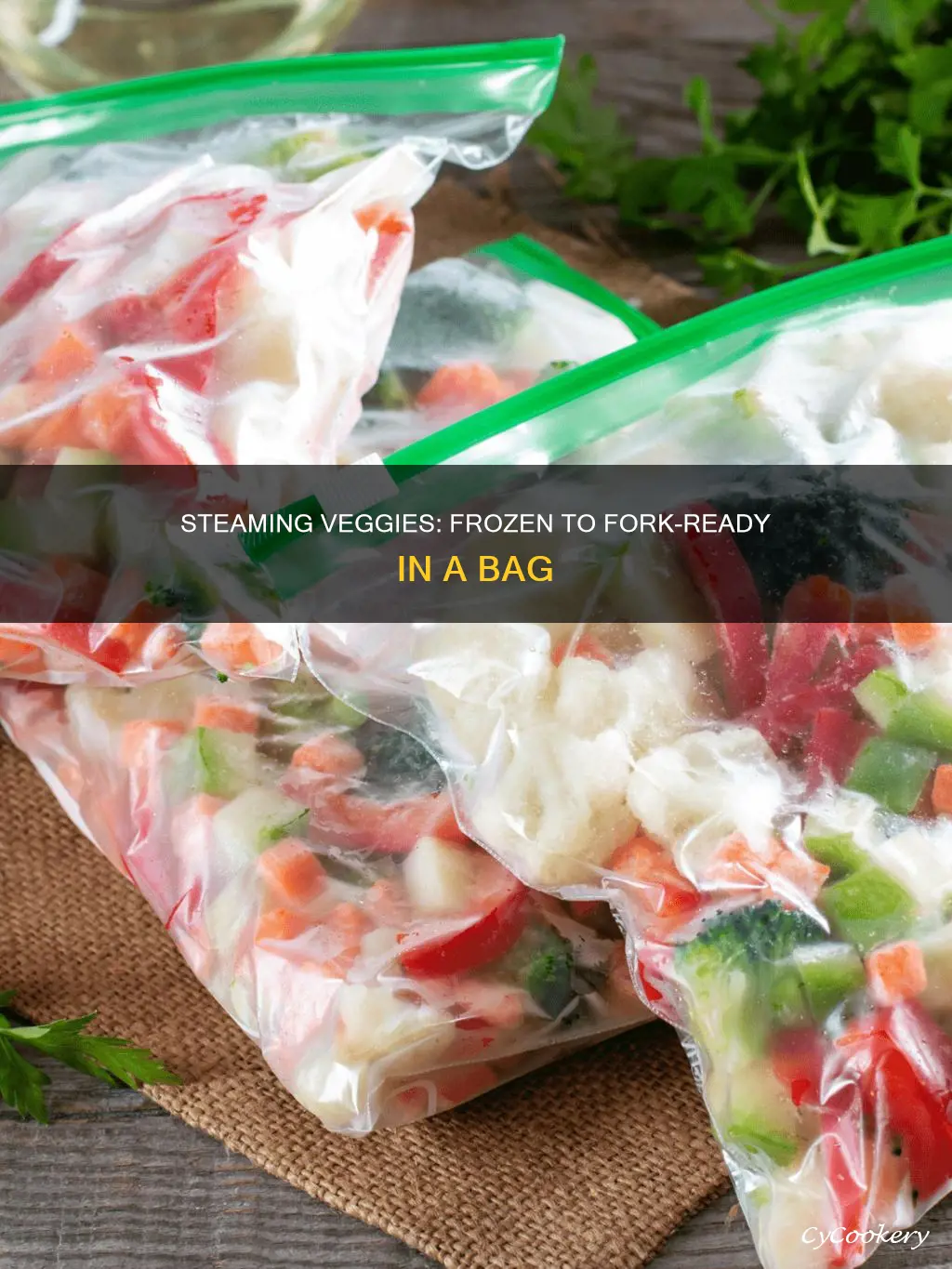 how to cook frozen veggies in a steam bag