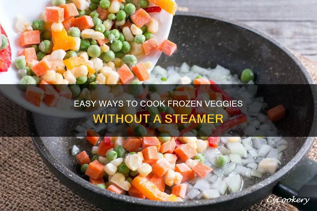 how to cook frozen veggies without a steamer