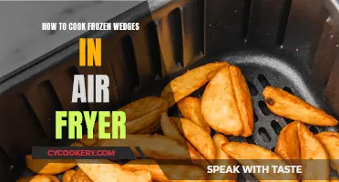 Crispy, Golden Frozen Wedges: Air Fryer Magic Unveiled