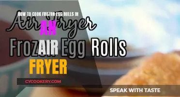 Air Fryer Frozen Egg Rolls: Quick Cooking Guide
