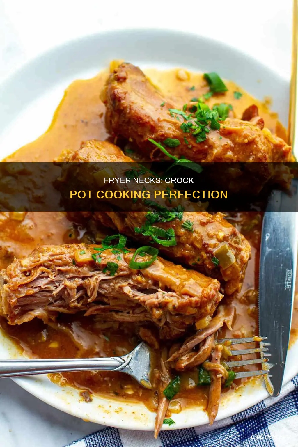 how to cook fryer necks in crock pot