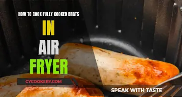 Air Fryer Brats: Quick & Easy Fully Cooked Deliciousness