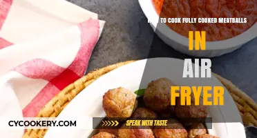 Crispy, Chewy Meatballs: Air Fryer Perfection