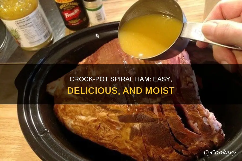 how to cook fully cooked spiral ham in crock pot