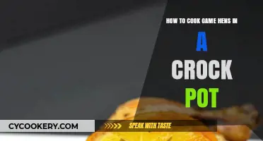 Crock Pot Game Hens: Tender, Succulent, and Easy!