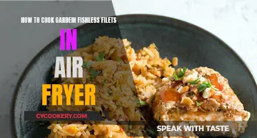 Crispy Fishless Filets: Air Fryer Magic with Gardein