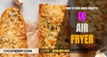 Air-Fried Garlic Baguette: A Quick, Crispy Treat