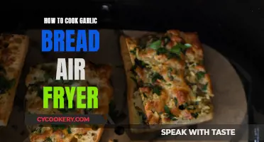 Air-Fryer Garlic Bread: Quick, Crispy, and Delicious!
