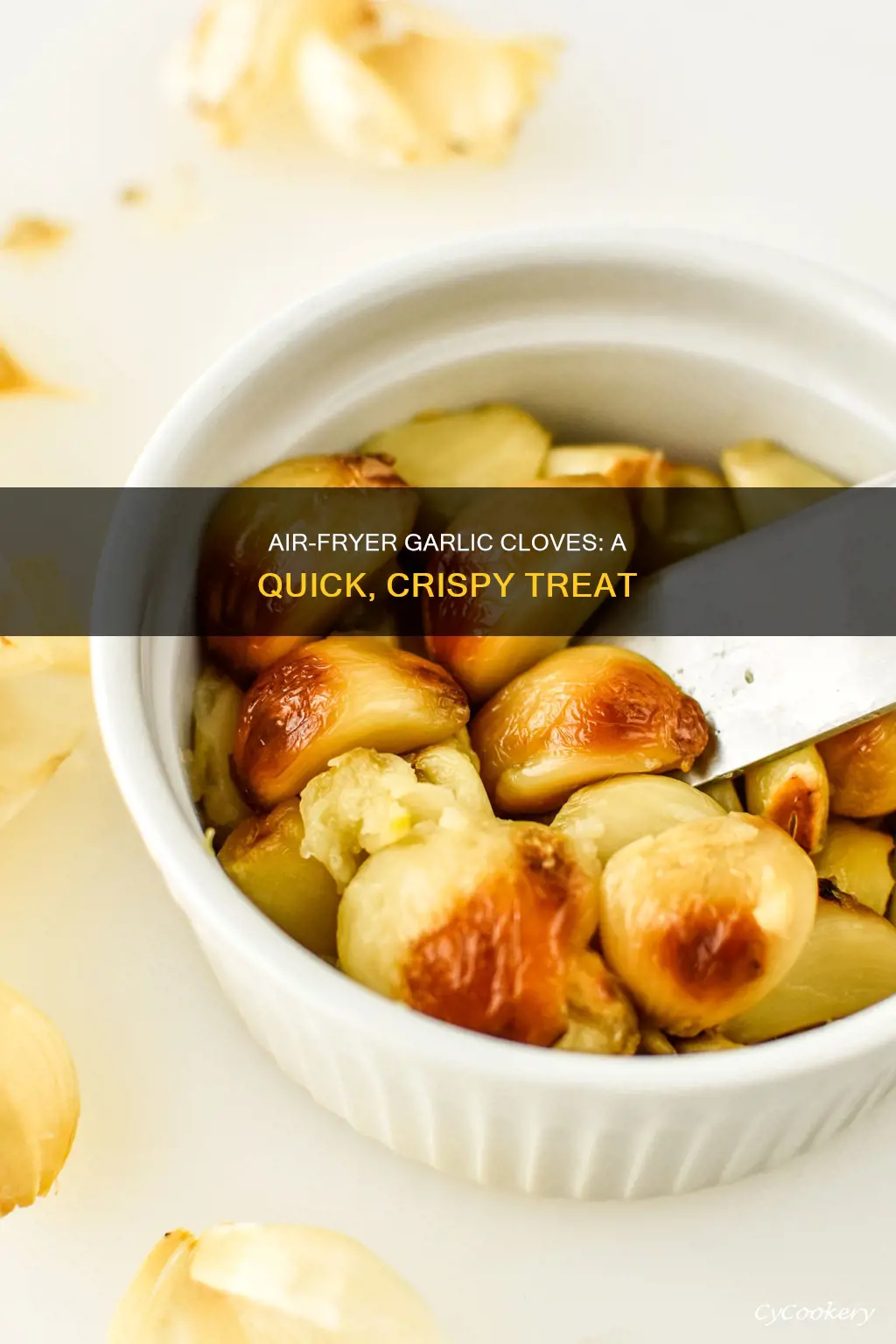 how to cook garlic cloves in air fryer