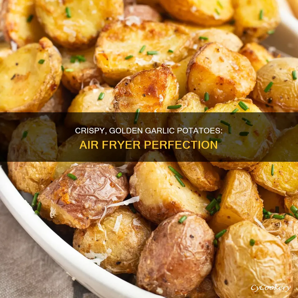 how to cook garlic potatoes in air fryer