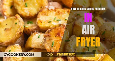 Air-Fried Garlic Potatoes: A Quick, Crispy Delight