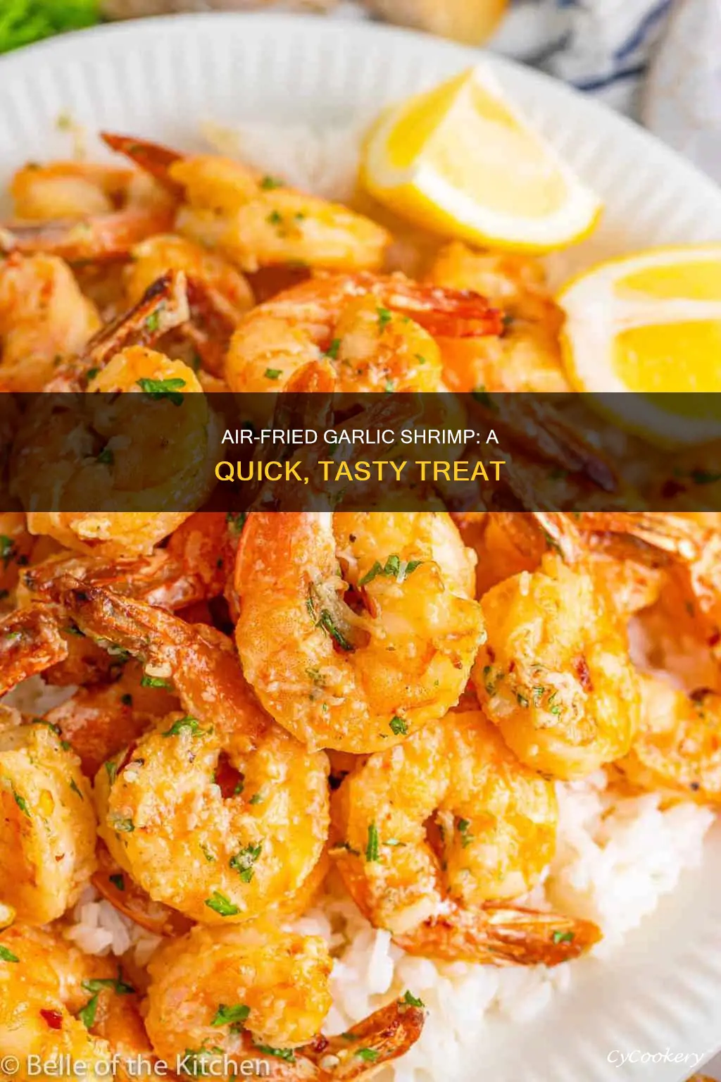 how to cook garlic shrimp in air fryer