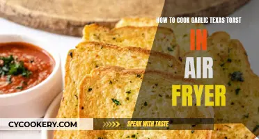 Crispy, Cheesy Texas Toast: Air Fryer Garlic Delight