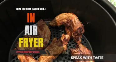 Air-Frying Alligator Meat: A Tasty, Crispy Treat